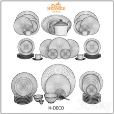 H-Deco Tableware by Hermes - Tableware - 3D model