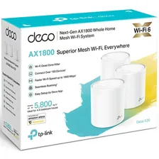 TP-LINK Deco X20 (3-pack) wi-fi адаптер
