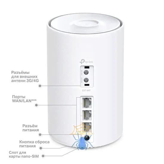 Маршрутизатор TP-Link Deco X50-4G (1-pack)-0