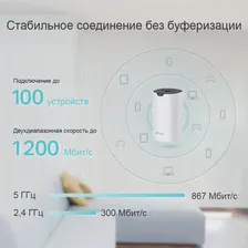 Mesh Wi-Fi система TP-LINK Deco S4 (3-pack)