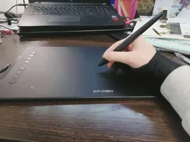 🛍 XP-Pen Deco 01 V2 10-дюймовый графический планшет для рисования цифровой планшет Tilt Android Windows MAC 8 сочетания клавиш (8192 уровней давления)