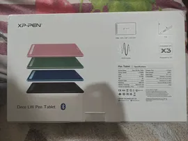 🛍 Графический Цифровой Планшет XPPen Deco LW, ручка для рисования, планшет, беспроводной Bluetooth V5.0, поддержка наклона, без аккумулятора, для Windows Mac