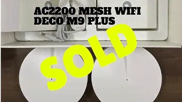 AC2200 Mesh Wifi Deco M9 Plus Atif