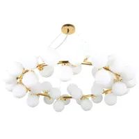 Люстра LUMINA DECO LDP 6033-40 GD MARSIADA