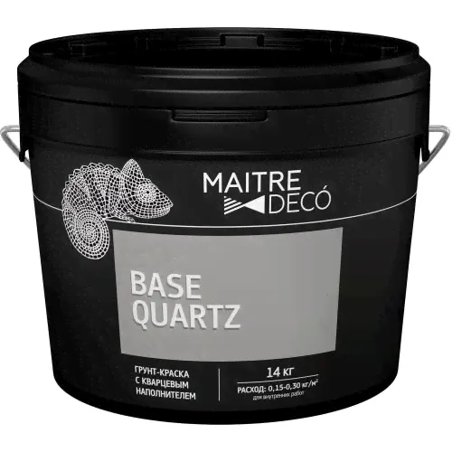 Грунт-краска Maitre Deco «Base Quartz» 14 кг-0