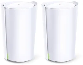 Бесшовный Mesh роутер TP-Link Deco X90(2-Pack) AX6600 10/100/1000BASE-TX белый (упак.:2шт)
