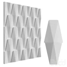 Deco Line Gypsum panel - 3D панель - 3D модель