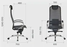 Кресло руководителя Everprof Deco
